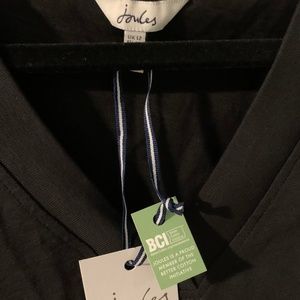Joules UK, NWT, Black sleeveless top, US size 8